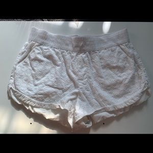 Women’s White Dressy Shorts with Pockets